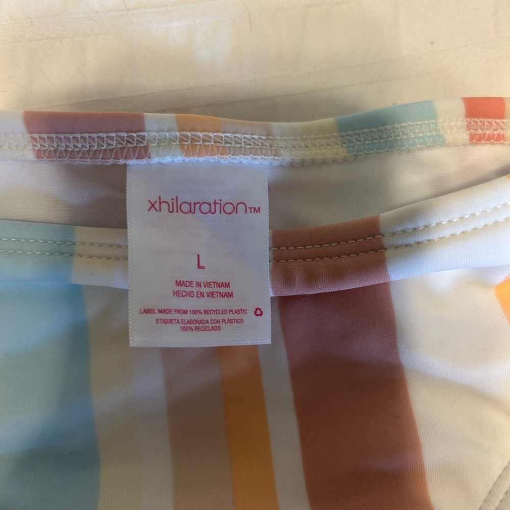 Xhiliration matching bikini NWT